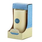 Pacific Accents Flameless Pillar Candle with Timer - Melted Top Design - 3" x 6"