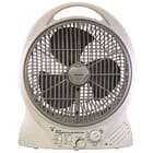 Rechargeable Cooling Fan with AM/FM Radio and MP3 Input