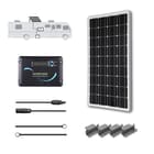 Renogy 100 Watt Monocrystalline Solar RV Kit - 12 Volts