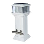 Solar CleatLite with Stainless Steel Mooring Cleat - For Docks and Marinas
