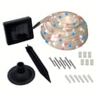 Solar Rope Light - 50 LED - Red, White and Blue