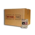 Wise Fire - Instant Fire Wood Pellets for Emergency Preparedness Kits - 1 Box - Individually Wrapped - Equivalent to 1 Gallon