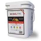 Wise Fire - Instant Fire Wood Pellets for Emergency Preparedness Kits - 4 Gallons