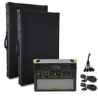 Goal Zero Yeti 1400 Lithium Portable Generator Kit with Maximum Solar Capacity - 2 Boulder 200 Briefcases - V2 with Wi-fi