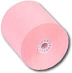 3" x 150' (76mm x 46m) 1-Ply Bond Paper (50 rolls/case) - Light Pink 3" x 150' (76mm x 46m) 1-Ply Bond Paper (50 rolls/case) - Light Pink