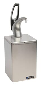 Frontline Countertop Pump Box System - Metal Finish Pump Frontline Countertop Pump Box System - Metal Finish Pump
