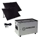 Humless GO Plus 1500 Series 1.3 kWh Solar Generator with 1500 Watt Inverter & 260 Watts of Solar Panels