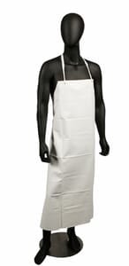 Vinyl Dishwashing Apron - White - 20 Mil Vinyl Dishwashing Apron - White - 20 Mil