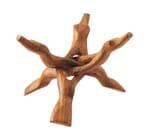 Natural Wood Base For 6-inch MOVA Globes