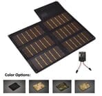 20 Watt Portable Solar Charger with 7 Amp Charge Controller - Military Grade