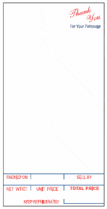 Hobart SP-80; SP-1500 (2.25" x 4.5") Style L (Style 1) Bakery Scale Labels (8,000 labels/case) Hobart SP-80; SP-1500 (2.25" x 4.5") Style L (Style 1) Bakery Scale Labels (8,000 labels/case)