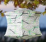 Soji Solar Lantern Geo Star Square