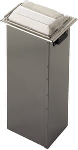 In-Counter Fullfold Napkin Classic Face - Clear/Stainless Steel In-Counter Fullfold Napkin Classic Face - Clear/Stainless Steel
