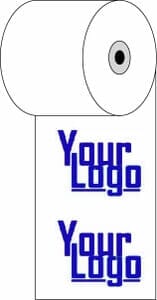 3 1/8" x 230' (80mm x 70m) Custom Printed Thermal Paper (2,500 rolls/case) - 1-Color 3 1/8" x 230' (80mm x 70m) Custom Printed Thermal Paper (2,500 rolls/case) - 1-Color