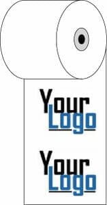 3 1/8" x 273' (80mm x 83m) Custom Printed Thermal Paper (750 rolls/case) - 2-Color 3 1/8" x 273' (80mm x 83m) Custom Printed Thermal Paper (750 rolls/case) - 2-Color