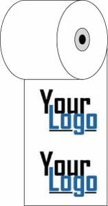 3 1/8" x 273' (80mm x 83m) Custom Printed Thermal Paper (750 rolls/case) - 4-Color 3 1/8" x 273' (80mm x 83m) Custom Printed Thermal Paper (750 rolls/case) - 4-Color