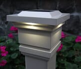 Classy Solar Post Cap for 4x4 Post