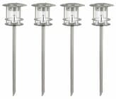 Solar Modern Path Light - 4 Pack