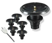 5 Piece Solar Deck Light Set