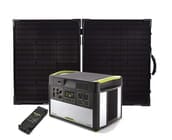Goal Zero Yeti 1400 Lithium Portable Solar Generator Kit with MPPT & Boulder 100 Briefcase