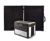 Goal Zero Yeti 1400 Lithium Portable Solar Generator Kit with Boulder 100 Briefcase