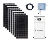 Earthtech Products 12 kWh Solar Generator Kit with 2,640 Watts of Solar for Homes and Off-Grid