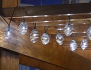 Solar Curvet Silver String Lights - Professional Series