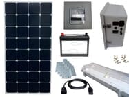 Earthtech Products Solar Lighting Kit for Sheds, Garages & Cabins