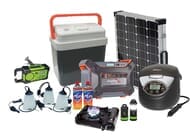 Earthtech Products 1200 Lightweight Solar Generator 12V Max Survival Kit