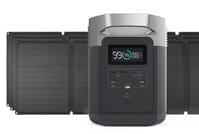 EcoFlow Delta 1300 Solar Generator Kit with 330 Watts of Solar