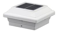 Aluminum Solar Post Cap Light for 4 inch Posts IP 68-Fully Waterproofed