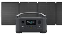 EcoFlow River Portable Solar Generator Kit - With 110 Watt Solar Panel