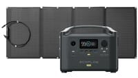 EcoFlow River Pro Portable Solar Generator Kit - Includes 160 Watt Solar Panel