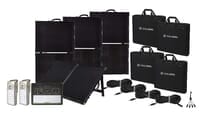 Yeti 1400 Lithium Maximum Solar Intake Kit with Free Emergency Light Center - 4 Boulder 100 Briefcases & Travel Bags