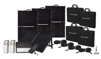 Yeti 1400 Lithium Maximum Solar Intake Kit with Free Emergency Light Center - 4 Boulder 100 Briefcases & Travel Bags