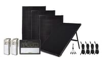 Goal Zero Yeti 1400 Lithium Maximum Solar Intake Kit with Free Emergency Light Center - 4 Boulder 100 Panels