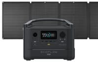 EcoFlow River Max Portable Solar Generator Kit - With 110 Watt Solar Panel