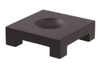 Square Black Wood Base For 4.5-inch MOVA Globes
