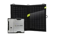 Sherpa 50 Solar Recharging Kit with 13 Watt Nomad Solar Panel and AC Inverter