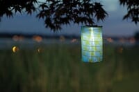 Soji LED Solar Lantern - Lime Leaf Limited Edition