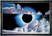 Rainbow Vision Hand Made Sand Art Picture - Corona