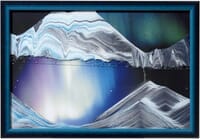 Sand Art Picture - Aurora Borealis By Klaus Bosch