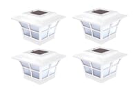 Set of 4 Prestige Solar Post Cap for 4x4 Posts