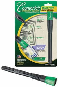 Smart Money Counterfeit Dual Detector (Pen and UV Light) Smart Money Counterfeit Dual Detector (Pen and UV Light)