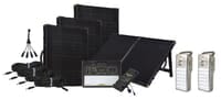 Yeti 1400 Lithium Maximum Solar Intake Kit with MPPT and 4 Boulder 100 Briefcases + Free Emergency Light Center