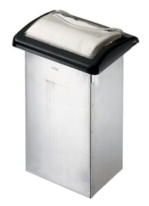Venue In-Counter Napkin Dispenser - Fullfold - Clear/Black Venue In-Counter Napkin Dispenser - Fullfold - Clear/Black