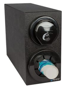 Sentry Bev & Lid Dispenser Cabinet (1) C5450C (1) L2400C & Black Trim Rings Sentry Bev & Lid Dispenser Cabinet (1) C5450C (1) L2400C & Black Trim Rings