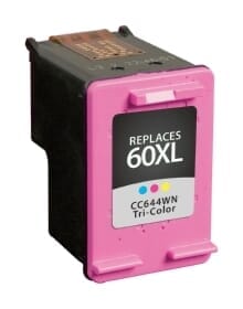 HP CC644WN #60XL Compatible Inkjet Cartridge (330 page yield) - Color HP CC644WN #60XL Compatible Inkjet Cartridge (330 page yield) - Color