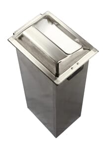 In-Counter Minifold Napkin - Satin Chrome In-Counter Minifold Napkin - Satin Chrome