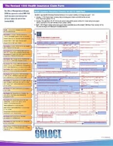 HCFA 1500 - CMS1500 Claim Form for Laser Printers (2,500 Forms/Case) HCFA 1500 - CMS1500 Claim Form for Laser Printers (2,500 Forms/Case)